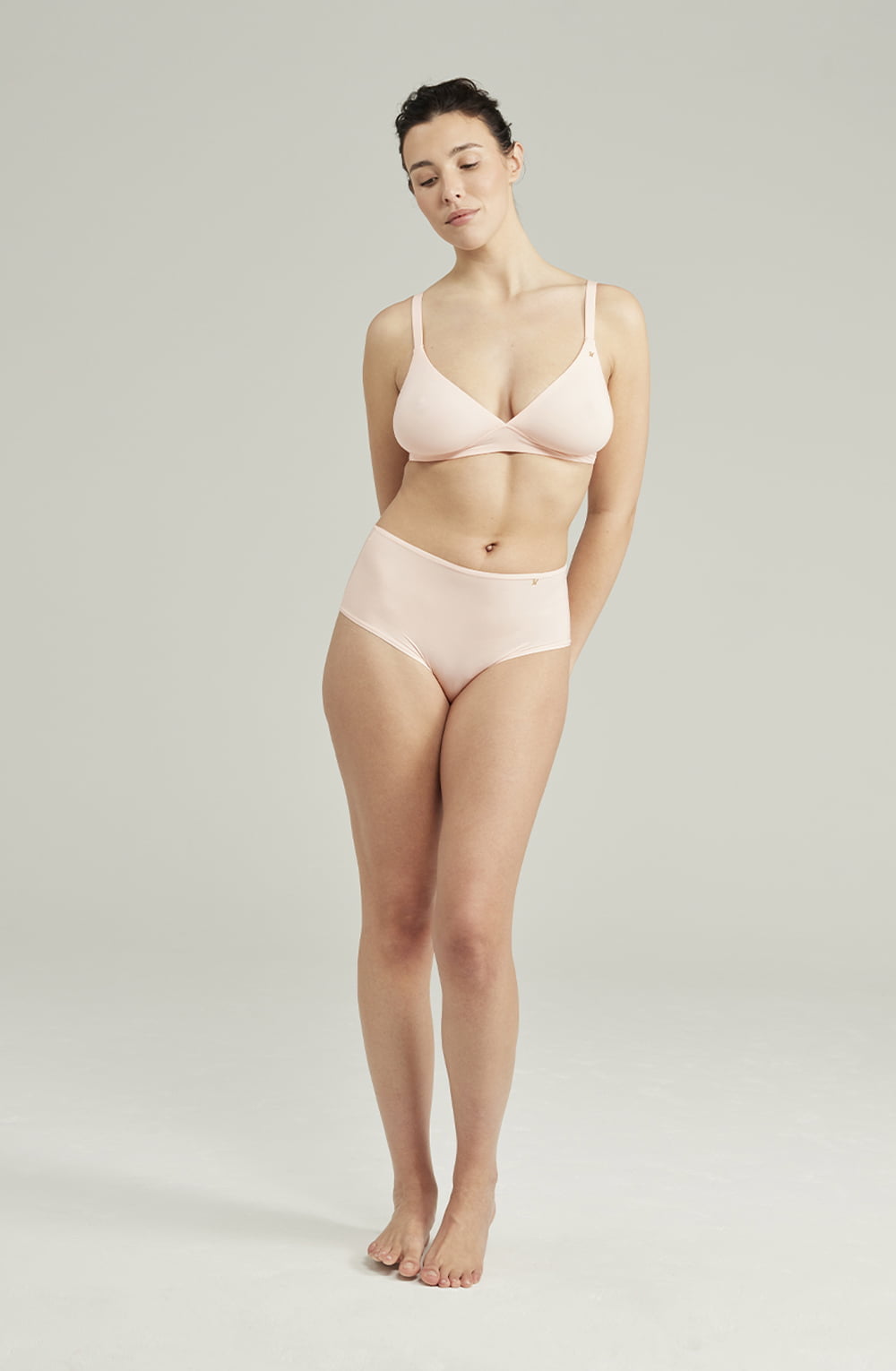 The Second Skin Stretch Easy Does It Bralette Blush Pink