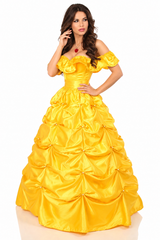 Top Drawer 3 PC Fairytale Beauty Corset Costume