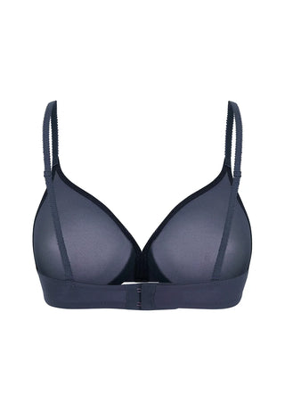 Gossard Glossies Shadow Blue Sheer Bra Ultimate Comfort