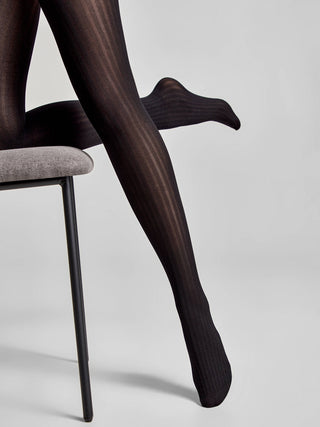 Conte Voyage 60 Den - Fantasy Women's Tights with relief vertical weave (19С-239СП)