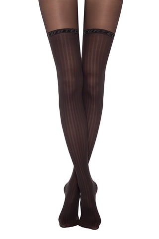 Conte Glam 40 Den - Fantasy Women's Tights with Stockings Imitation (19S-240SP)