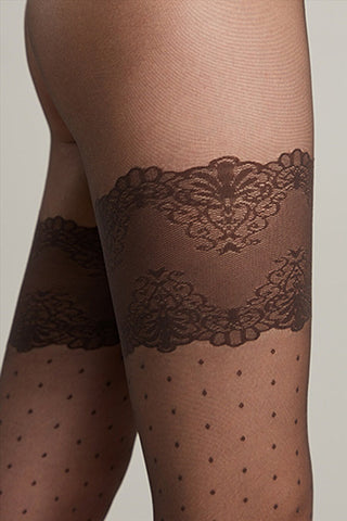 Conte Seduction 20 Den - Fantasy Polka Dots Stockings Imitation Women's Tights (21С-91СП)