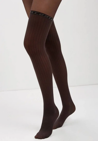 Conte Glam 40 Den - Fantasy Women's Tights with Stockings Imitation (19S-240SP)