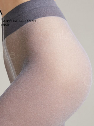 Conte Erica 20/60 Den - Fantasy Opaque Women's Tights with Imitation Mélange Golfs (12S-7SP)