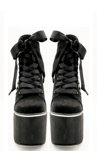 Heartcore Platform Sneaker - Black
