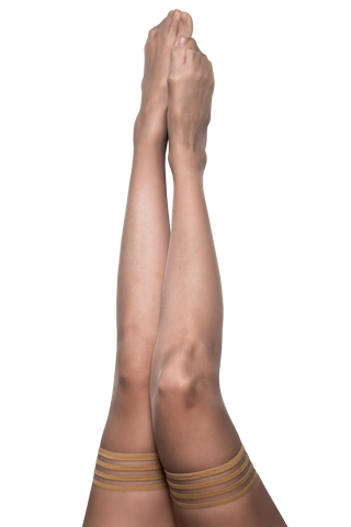 Jenny: Bold & Bubbly is How We Like our Champagne! Thigh Highs. Petite to Plus Size