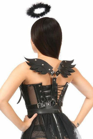 Lavish 4 PC Gothic Angel Costume