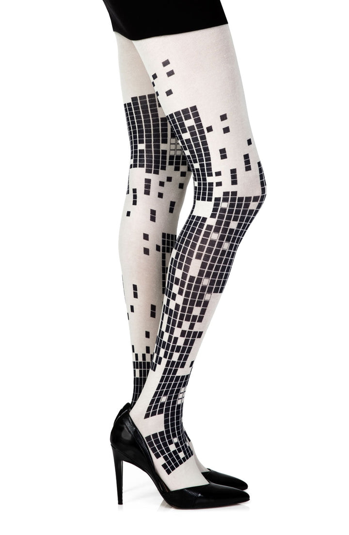 Zohara "Game Boy" Print Tights