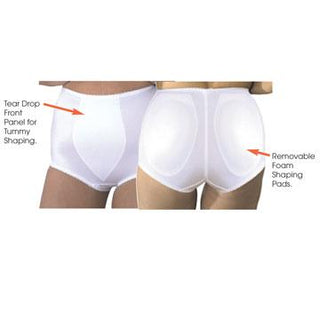 Padded Panty Brief Light Shaping (Removable Pads) | Style 914
