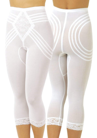 Style 6269 | Breathable Waistline Capri Pant Liner | Power Mesh Fabric | Firm to Extra Firm Support