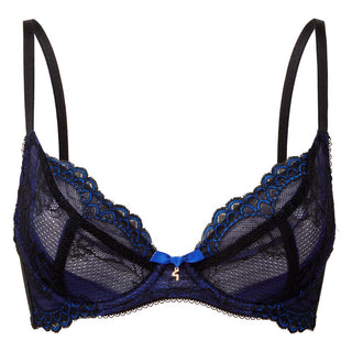 Gossard Superboost Lace Electric Blue Plunge Bra