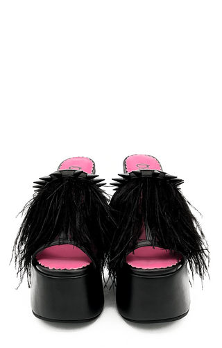 Sunday Girl Platform - Black
