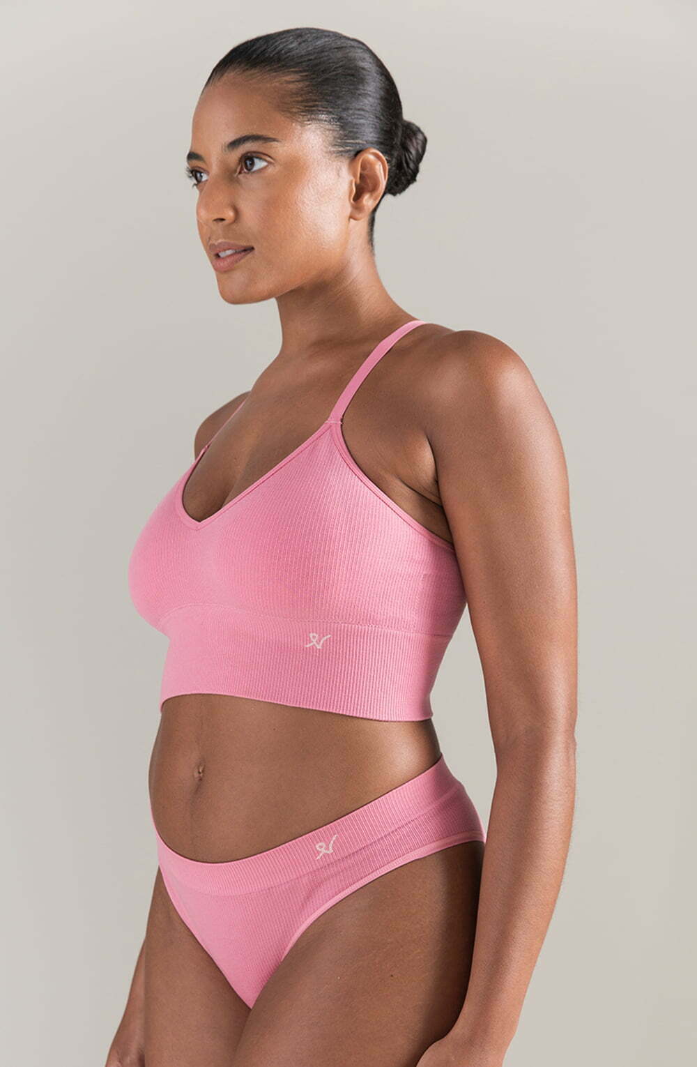 The TENCEL™ Seamless Bralette Rose Pink