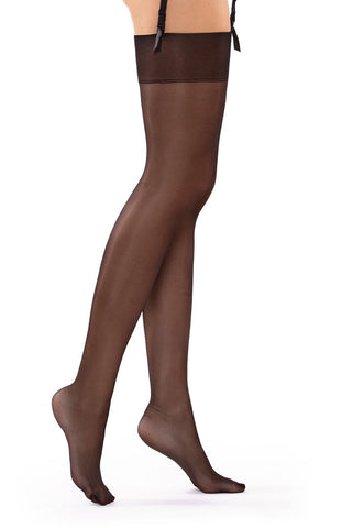 Gorteks Stockings Lycra 20 Den Black