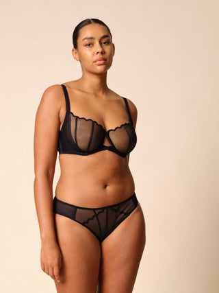 Gossard Obsession Black Sheer Bikini Panty