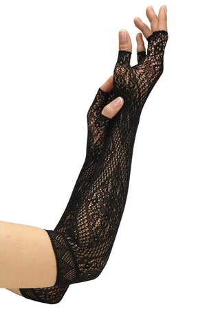 Fingerless Lace Opera Glove