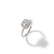 Silver/Clear Stone