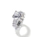 Silver/Clear Heart