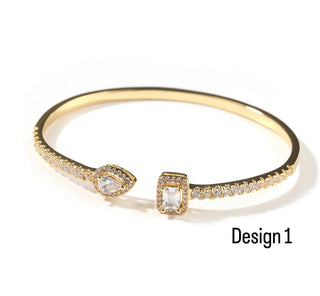 Dreamy Square Charm Bangle