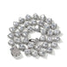Silver/Clear Stones
