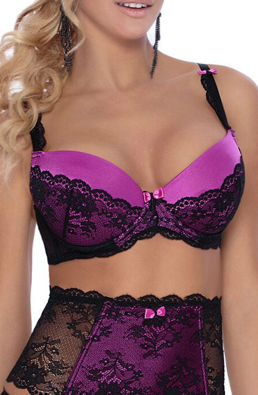 Roza Fifi Push Up Bra Black