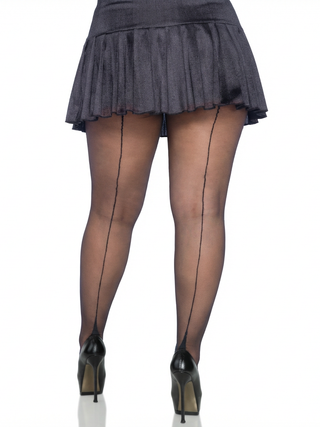 Nyx Sheer Cuban Heel Tights