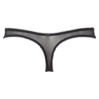 Gossard Superboost Lace Black Sheer Thong Panty