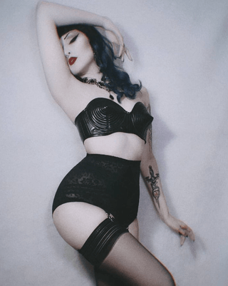 Extra Firm Panty Girdle with Detachable Garters, Extra Firm Shaping | 6197