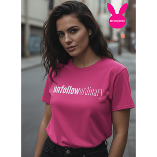 Unfollow Ordinary T-Shirt  (100% Cotton | Soft Tees)