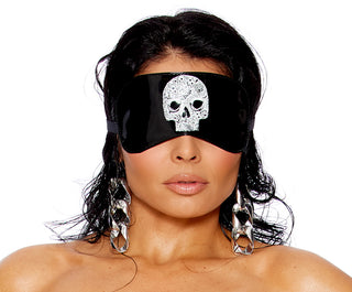Vinyl Skull Blindfold