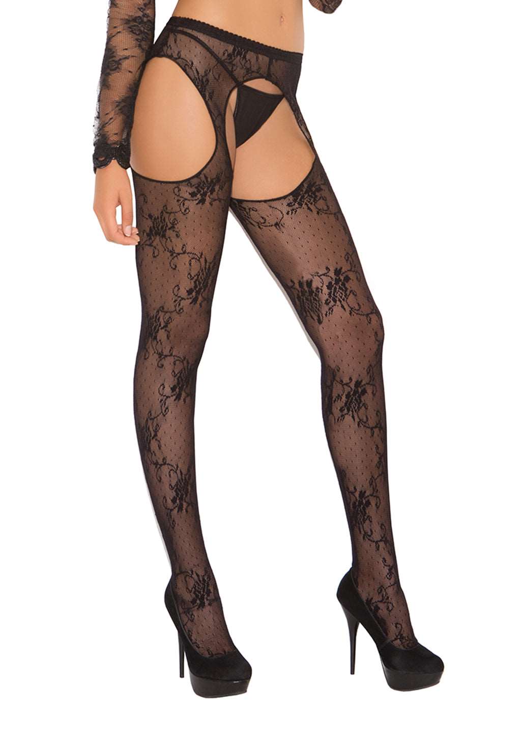 Lace Suspender Tights