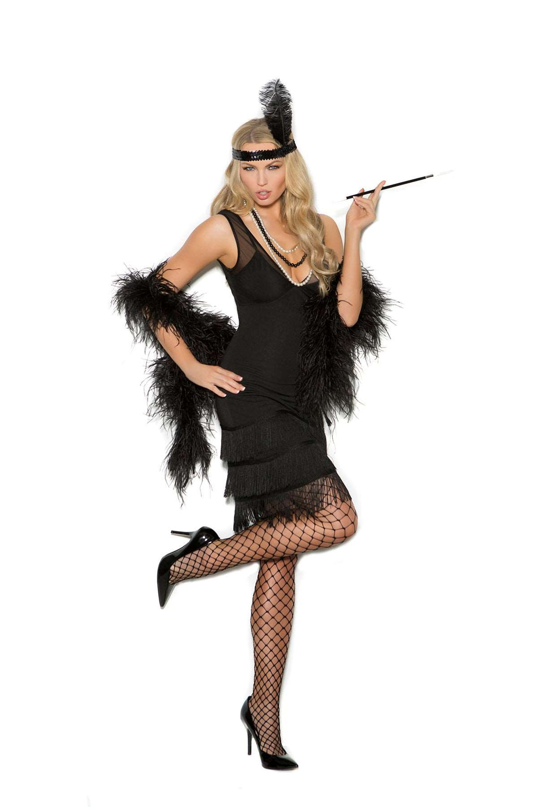 Black Flapper Dress