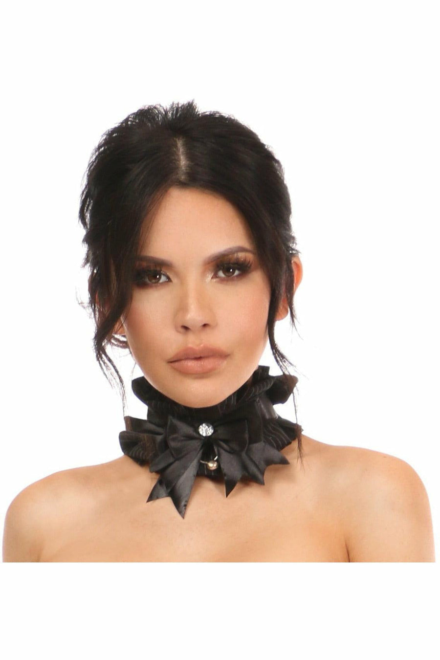 Kitten Collection Pinstripe Choker - Daisy Corsets