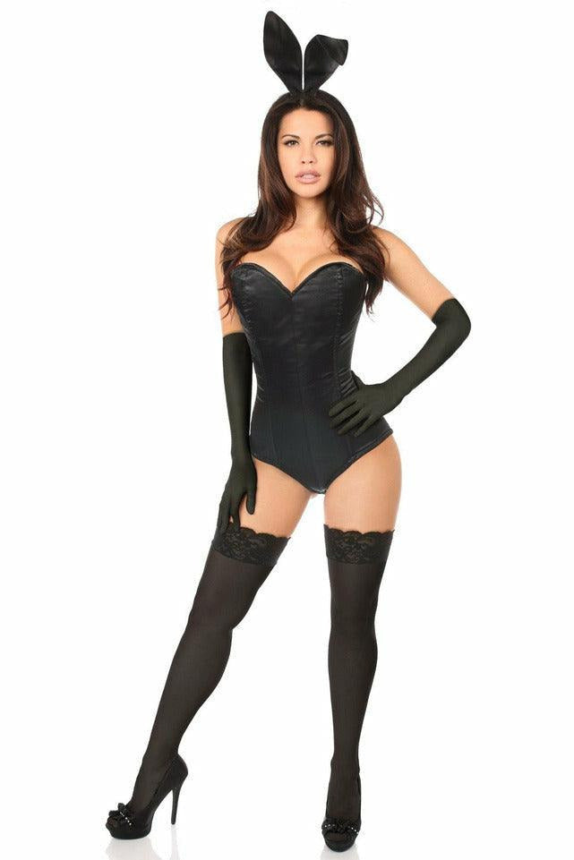 Lavish 4 PC Sexy Bunny Corset Costume - Daisy Corsets