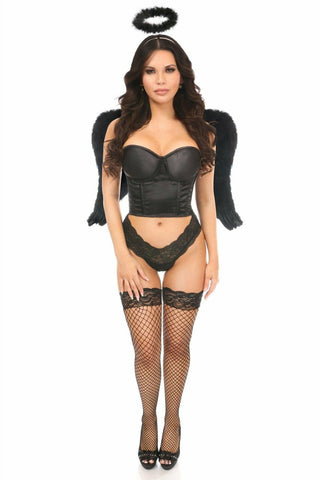 Lavish 3 PC Sexy Night Angel Corset Costume - Daisy Corsets