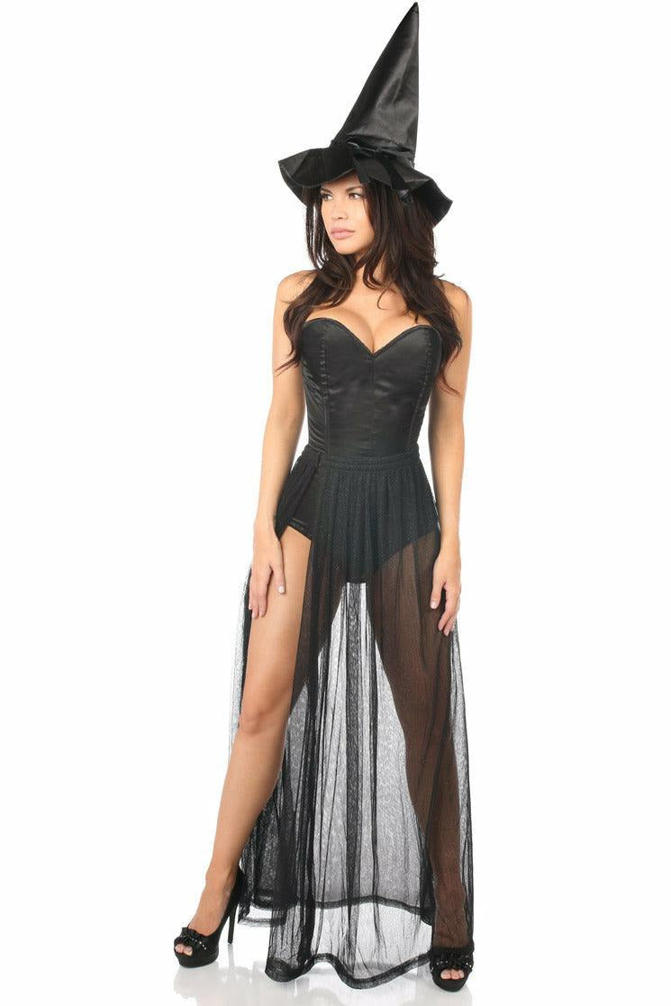 Lavish 3 PC Evil Witch Corset Costume - Daisy Corsets