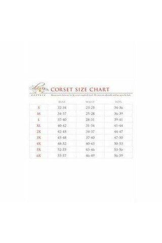 Lavish Pinstripe Corset Belt Cincher - Daisy Corsets