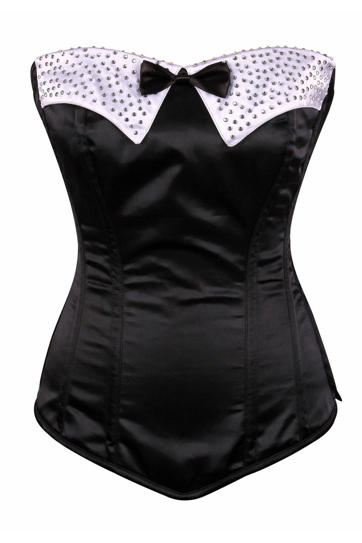 Top Drawer Formal Tuxedo Steel Boned Overbust Corset